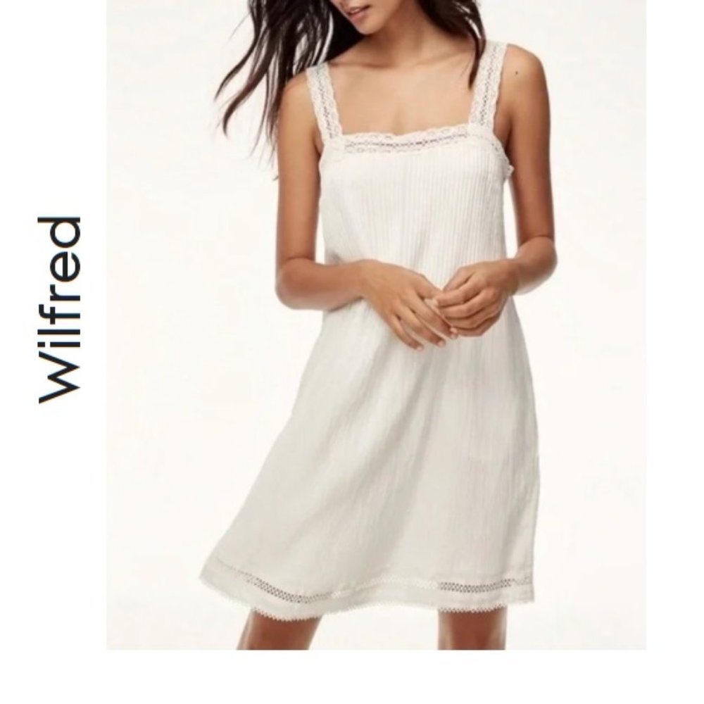 Wilfred Leone Dress - White, Small - AS IS